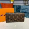 M62235-057　ルイヴィトン LOUISVUITTON 2019年最新入荷 ポルトフォイユ サラ 二つ折り長財布 ロングウォレット モノグラムキャンパス