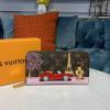 M68487-057　ルイヴィトン LOUISVUITTON 2019年最新入荷 ジッピー ウォレット ラウンドファスナー長財布 小銭入れ ロングウォレット モノグラムキャンパス