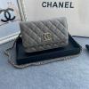 CH1794QHS-CC　シャネル CHANEL 2021年最新入荷 チェーン ウォレット 斜め掛け ショルダーバッグ フラップバッグ レディースかばん クロスボディ キャビアスキン