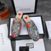 GGJ21013H-26　グッチ GUCCI 2021年夏最新入荷 プリンスタウン フラワープリント ウィメンズ スリッパ ホースビット付き サマーサンダル ぺたんこミュール レディースシューズ