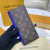 M80790L-057　ルイヴィトン LOUISVUITTON 2021年最新入荷 ポルトフォイユ ブラザ 二つ折り長財布 ロングウォレット 札入れ カードポケット モノグラムマカサーキャンバス
