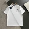 TDLV24010-MS　ルイヴィトン LOUISVUITTON 2024年最新入荷 Tシャツ 半袖 ショートスリーブ スウェットシャツ 短袖 クルーネック トップス レジャーシャツ