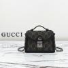 GG696180BQK-057　グッチ GUCCI 2024年最新作 ミニバッグ トートバッグ チェーンバッグ 斜め掛け ショルダーバッグ スクエアバッグ クロスボディバッグ キャンパス