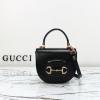 GG781387PBK-057　グッチ GUCCI 2024年最新作 ホースビット 1955 ミニ トップハンドルバッグ 斜め掛け ショルダーバッグ クロスボディバッグ