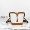 GG782908PZB-057　グッチ GUCCI 2024年最新作 ジャッキー ミニ バケットバッグ トートバッグ 斜め掛け ショルダーバッグ クロスボディバッグ