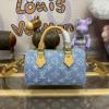 M11212-057　ルイヴィトン LOUISVUITTON 2024年最新入荷 ナノ スピーディ バンドリエール ボストンバッグ トートバッグ ショルダーバッグ レディースかばん