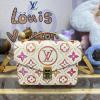 M11461-057　ルイヴィトン LOUISVUITTON 2024年最新入荷  ポシェット メティス MM トップハンドルバッグ トートバッグ 2way ショルダーバッグ モノグラムタイル キャンバス