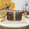 M24820-057　ルイヴィトン LOUISVUITTON 2024年最新入荷 エンベロップ メッセンジャーバッグ ウィメンズバッグ 斜め掛け ショルダーバッグ クロスボディバッグ