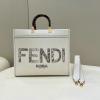 FD8BH386SBS-168　フェンディ FENDI 2024年最新入荷 サンシャイン ミディアム トートバッグ ハンドバッグ トップハンドルバッグ 2way ショルダーバッグ レディースかばん