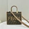 FD8BH394BKF-168　フェンディ FENDI 2024年最新入荷 サンシャイン スモール トートバッグ ハンドバッグ トップハンドルバッグ 2way ショルダーバッグ レディースかばん