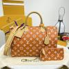 M11569-057　ルイヴィトン LOUISVUITTON 2024年最新入荷 スピーディ P9 バンドリエール 40 トートバッグ ボストンバッグ ショルダーバッグ レディースかばん