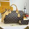 M46982-057　ルイヴィトン LOUISVUITTON 2024年最新入荷 スピーディ P9 バンドリエール 40 トートバッグ ボストンバッグ ショルダーバッグ レディースかばん