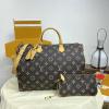 M46962-057　ルイヴィトン LOUISVUITTON 2024年最新入荷 スピーディ P9 バンドリエール 50 トートバッグ ボストンバッグ ショルダーバッグ レディースかばん