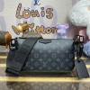 M11741-057　ルイヴィトン LOUISVUITTON 2024年最新入荷 新作 ポシェット アクセソワール XL チェーンポーチ クラッチバッグ ショルダーバッグ モノグラム エクリプス キャンバス