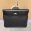 HKDE36TEQYBK-063　エルメス HERMES 2024最新入荷 ケリー サック ア デペッシュ 36 ブリーフケース トートバッグ ハンドバッグ ビジネスバッグ メンズかばん