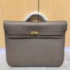 HKDE36TGQJSH-063　エルメス HERMES 2024最新入荷 ケリー サック ア デペッシュ 36 ブリーフケース トートバッグ ハンドバッグ ビジネスバッグ メンズかばん