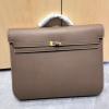 HKDE36TGQJSK-063　エルメス HERMES 2024最新入荷 ケリー サック ア デペッシュ 36 ブリーフケース トートバッグ ハンドバッグ ビジネスバッグ メンズかばん