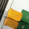 GY3316YL-BX　ゴヤール GOYARD 2024年新色入荷 セナナノキーポーチ 小銭入れ コインケース ファスナー短財布 キーリング