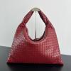 BOV763970RD-aj　ボッテガヴェネタ BOTTEGAVENETA 2024年最新入荷 ホップ ラージ ショルダーバッグ ホーボーバッグ レディース トートバッグ