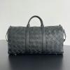 BOV795287BK-aj　ボッテガヴェネタ BOTTEGAVENETA 2024年最新入荷 イントレチャート キャビン ダッフルバッグ トラベルバッグ メンズ 旅行かばん