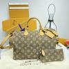 M24431-057　ルイヴィトン LOUISVUITTON 2024最新入荷 スピーディ P9 バンドリエール 40 ハンド ショルダー ボストンバッグ ヌバックレザー