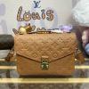 M12711-057　ルイヴィトン LOUISVUITTON 2024年最新入荷 ポシェット メティス MM ハンドバッグ 2WAY ショルダーバッグ モノグラム アンプラント レザー