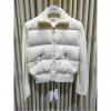 YFMC24046-99　モンクレール MONCLER 2024年秋冬最新入荷 ダウンカーディガン アウター インナージャケット レディース ホワイト 黒