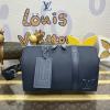 M11602-057　ルイヴィトン LOUISVUITTON 2024年最新入荷 シティ キーポル ショルダーバッグ LV アエログラム レザー インク ブルー メンズ