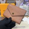 M11988-057　ルイヴィトン LOUISVUITTON 2024年最新入荷 ポルトフォイユ ヴィクトリーヌ 三つ折り財布 カード入れ モノグラム アンプラント レザー