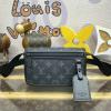 M12599-057　ルイヴィトン LOUISVUITTON 2024年最新入荷 ボスフォール ウェアラブル ウォレット ショルダーバッグ モノグラム エクリプス キャンバス