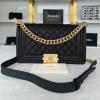 CH67086XGQJBK-CC　シャネル CHANEL 2024年最新入荷 BOY スモール ハンドバッグ 2way ショルダーバッグ フラップバッグ レディース キャビアスキン