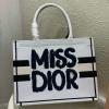 CD1287YZBS-99　クリスチャンディオール CHRISTIAN DIOR 2024年最新入荷 Book Tote ブック トートバッグ ハンドバッグ レディース ミス ディオール グラフィティ エンブロイダリー