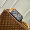 M80333-99　ルイヴィトン LOUISVUITTON 2024年最新入荷 ジッピーウォレット ホリゾンタル ファスナー長財布 モノグラム シャドウ レザー 黒