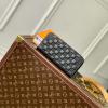 M11721G-99　ルイヴィトン LOUISVUITTON 2024年最新入荷 ジッピーウォレット ホリゾンタル ファスナー長財布 ダミエアンフィニ レザー 黒