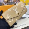 M12757T-057　ルイヴィトン LOUISVUITTON 2024年最新入荷 ポルトフォイユ サラ 二つ折り長財布 ロングウォレット  モノグラム アンプラント レザー