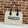 GG772176BBK-057　グッチ GUCCI 2024年最新作 GUCCI プリント トートバッグ ハンドバッグ レディース キャンパス