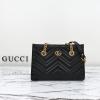 GG779727PBK-057　グッチ GUCCI 2024年最新作 GGマーモント ミディアム トートバッグ 2way ショルダーバッグ レディース レザー