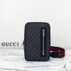 GG792078BQK-057　グッチ GUCCI 2024年最新入荷 GG スリングバックバッグ メンズ ベルトバッグ ウエストバッグ クロスボディバッグ GGスプリーム キャンバス