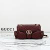 GG795228PJH-057　グッチ GUCCI 2024年最新入荷 GGマーモント チェーンポーチ ショルダーバッグ レディース レザー