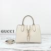 GG795349PBS-057　グッチ GUCCI 2024年最新入荷 フック クロージャー付き スモール トートバッグ ハンドバッグ 2way ショルダーバッグ レディース レザー