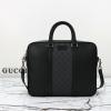 GG795461BQK-057　グッチ GUCCI 2024年最新入荷 タグ付き GG ミディアム ブリーフケース トートバッグ 2way ショルダーバッグ メンズ