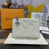 M12674-057　ルイヴィトン LOUISVUITTON 2024年最新入荷 ポルトフォイユ リサ 二つ折り短財布 ショートウォレット 小銭入れ モノグラム アンプラント レザー