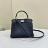 FD8BN244LYL-168　フェンディ FENDI 2024年最新入荷 ピーカブー ミニ ハンドバッグ トートバッグ 2way ショルダーバッグ レディース