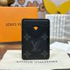 M12602-057　ルイヴィトン LOUISVUITTON 2024年最新入荷 ポルト カルト マグネット カードケース スマートフォンケース モノグラム エクリプス キャンバス