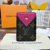 M12851-057　ルイヴィトン LOUISVUITTON 2024年最新入荷 ポルト カルト マグネット カードケース スマートフォンケース モノグラム マカサー キャンバス