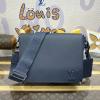 M21363-057　ルイヴィトン LOUISVUITTON 2024年最新入荷 メッセンジャーバッグ 斜め掛けショルダーバッグ メンズかばん クロスボディ グレインレザー