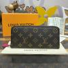 M12395-057　ルイヴィトン LOUISVUITTON 2024年最新入荷 ポルトフォイユ クレマンス ジッピーウォレット ファスナー長財布 ロングウォレット モノグラム キャンバス