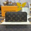 M12393-057　ルイヴィトン LOUISVUITTON 2024年最新入荷 ポルトフォイユ クレマンス ジッピーウォレット ファスナー長財布 ロングウォレット モノグラム キャンバス