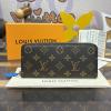 M12883-057　ルイヴィトン LOUISVUITTON 2024年最新入荷 ポルトフォイユ クレマンス ジッピーウォレット ファスナー長財布 ロングウォレット モノグラム キャンバス