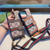 SJGG25001-99 グッチ GUCCI 2025年最新入荷 スマートフォンケース iphone用カバー 携帯ケース ショルダー付き カード入れ